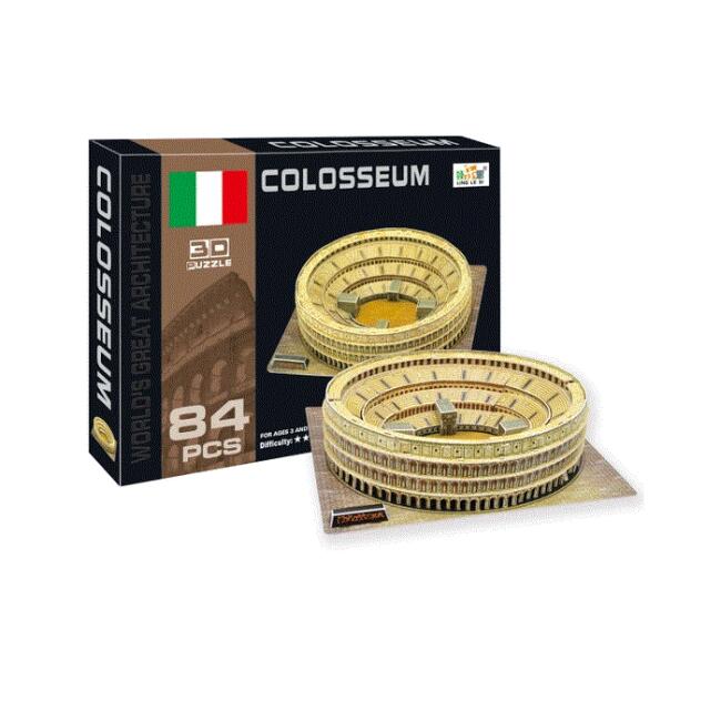 3D Puzzle Colosseum 84 Parça - 1