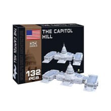 3D Puzzle The Capitol Hill 132 Parça - 3D Puzzle
