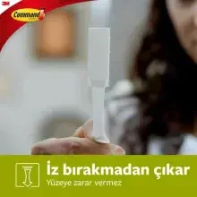 3M Command Orta Boy Cırt Çerçeve Asma Bandı 4'lü 17201-CIS - 4