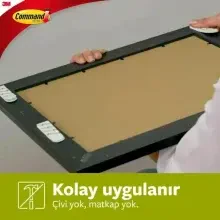 3M Command Orta Boy Cırt Çerçeve Asma Bandı 4'lü 17201-CIS - 5