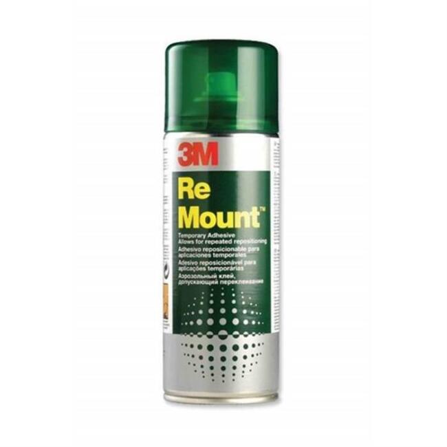 3M Scotch Sprey Yapıştırıcı Re Mount 400Ml Yeşil - 1