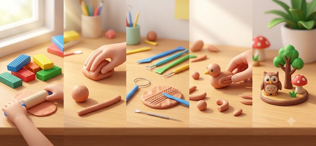 Plastilin ile Modelleme Teknikleri: Yeni Başlayanlar İçin Rehber
