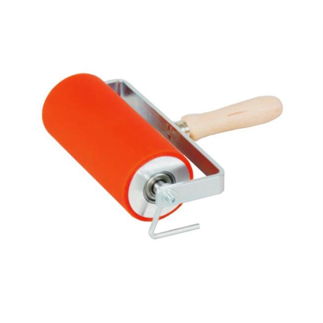 Abig Linol Merdane Kauçuk Ahşap Saplı 200x87 mm - 1