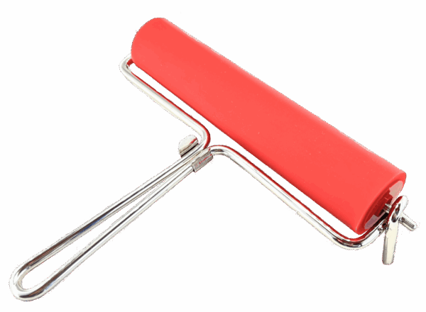 Abig Rulo Merdane Kauçuk Metal Saplı 150x30mm - 1