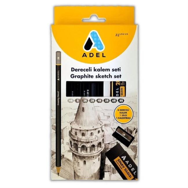 Adel Dereceli Kalem Seti N:2165000082 - 1