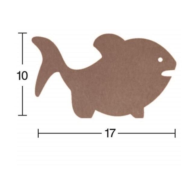 Ahşap Balık 18 mm - 1