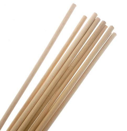 Gvn Art Yuvarlak Bambu Çıta 4 mm 50 cm 10’lu - 1