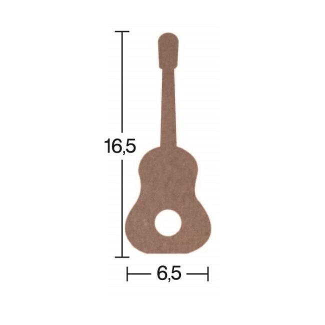 Ahşap Gitar 18 mm - 1