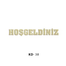 Ahşap Lazer Kesim KD38 - İSTANBUL HOBİ