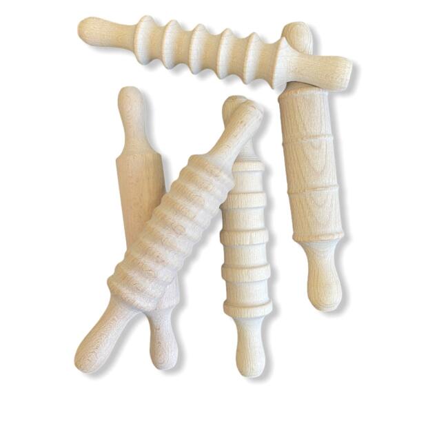 Ahşap Merdane Seti 5Lı - 2