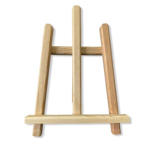 Ahşap Mini Şövale 27x38 cm - 1