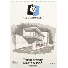 Alex Schoeller Aydinger Spiralli Eskiz Blok Defter 55 g 35x50 cm 30 Yaprak - Alex Schoeller