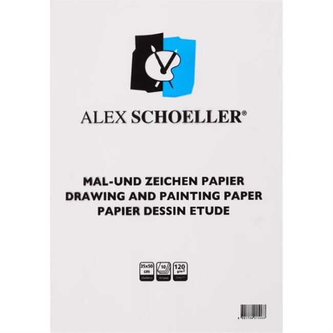 Alex Schoeller Çizim Kağıdı 120 g 10’lu 35x50 cm - 1
