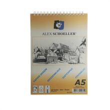 Alex Schoeller Eskiz Defteri 90 g A5 60 Yaprak - Alex Schoeller