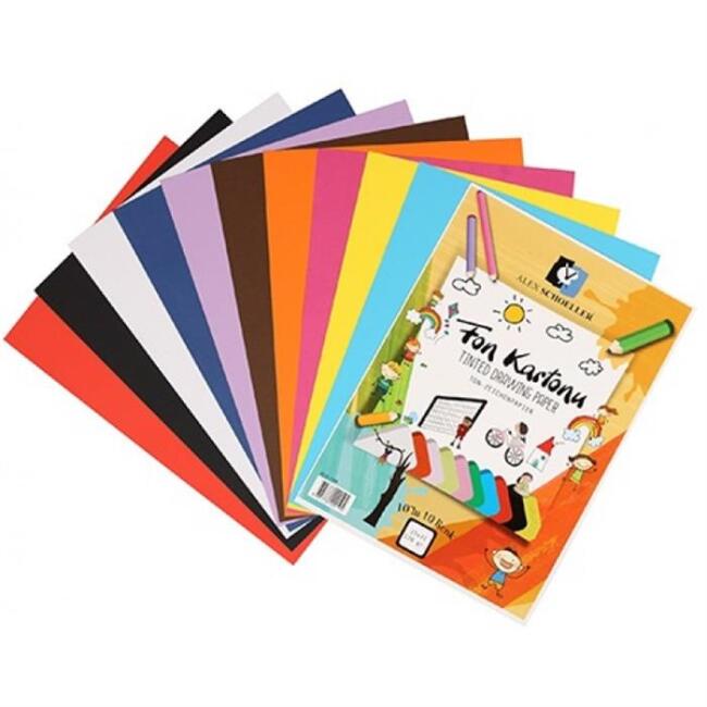 Alex Schoeller Fon Kartonu 25x35 cm 10’lu - 1