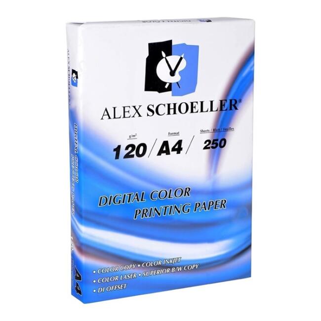 Alex Schoeller Fotokopi Kağıdı A4 120 g 250 Yaprak - 1