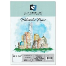 Alex Schoeller Sulu Boya Kağıdı 160 g A3 - Alex Schoeller