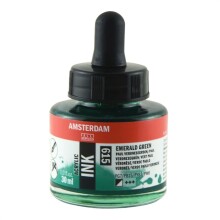 Amsterdam Aırbrush Mürekkep 30Ml N:615 Emerald Green - Amsterdam