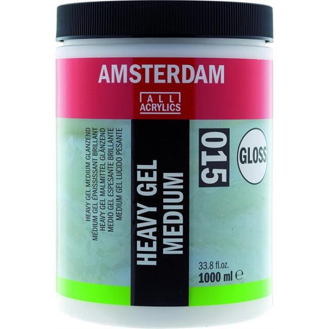 Amsterdam Akrilik Heavy Gel Medium Gloss 1000Ml N:015 - 1