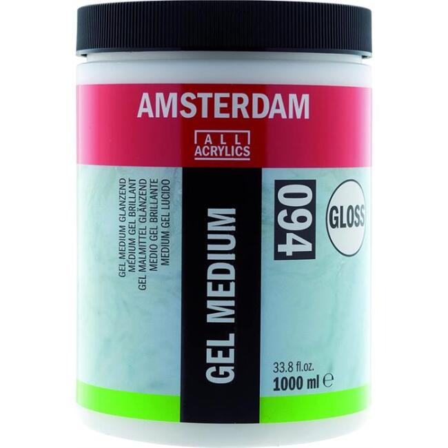 Amsterdam Gel Medium Gloss 1000Ml - 1