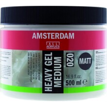 Amsterdam Matt Heavy Gel Medium - 500ml - Amsterdam