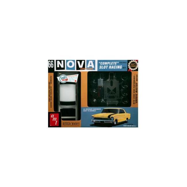 Amt Maket Araba 1:25 Ölçek 66 Nova Complete Slot Racing Kit N:Amt745/12 - 3