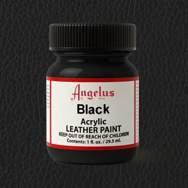 Angelus Akrilik Deri Boyası 29.5 ml Black 720-001 - 2