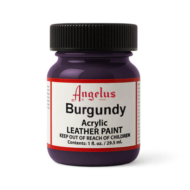 Angelus Akrilik Deri Boyası 29.5 ml Burgundy 720-060 - 1