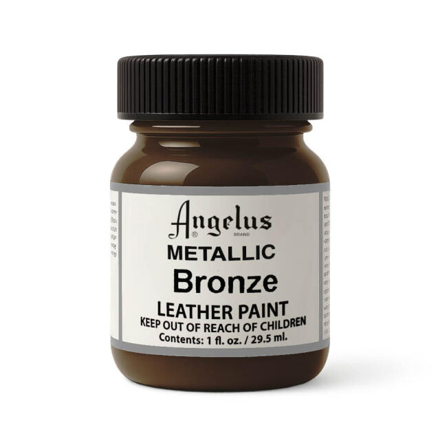 Angelus Akrilik Deri Boyası 29.5 ml Metallic Bronze 732-142 - 1