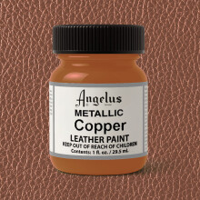 Angelus Akrilik Deri Boyası 29.5 ml Metallic Copper 732-141 - Angelus (1)