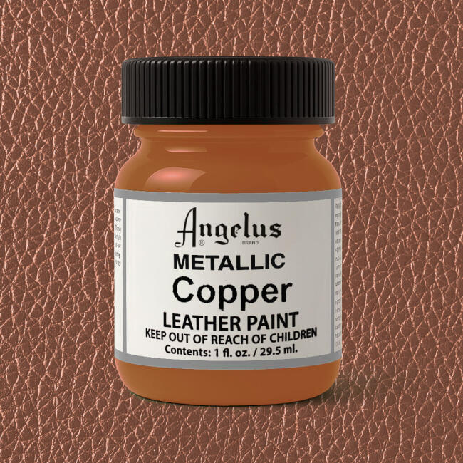 Angelus Akrilik Deri Boyası 29.5 ml Metallic Copper 732-141 - 2