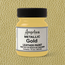 Angelus Akrilik Deri Boyası 29.5 ml Metallic Gold 732-072 - Angelus (1)