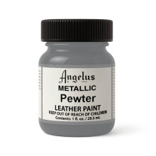 Angelus Akrilik Deri Boyası 29.5 ml Metallic Pewter 732-143 - Angelus