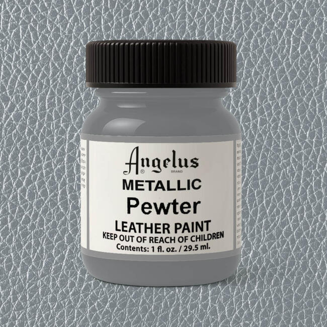 Angelus Akrilik Deri Boyası 29.5 ml Metallic Pewter 732-143 - 2