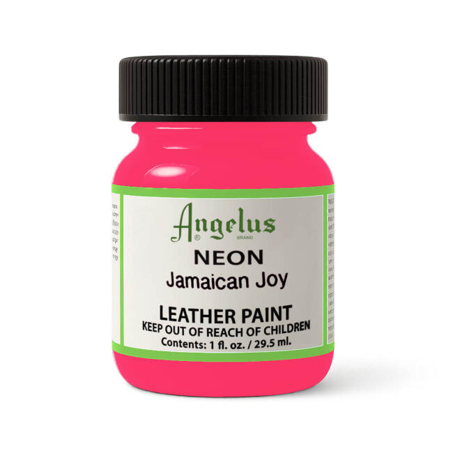 Angelus Akrilik Deri Boyası 29.5 ml Neon Jamaican Joy 725-122 - 1