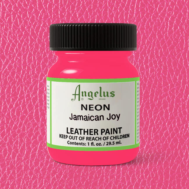 Angelus Akrilik Deri Boyası 29.5 ml Neon Jamaican Joy 725-122 - 2