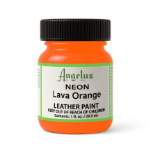 Angelus Akrilik Deri Boyası 29.5 ml Neon Lava Orange 725-130 