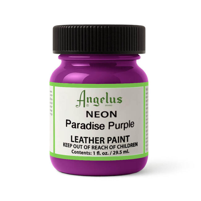 Angelus Akrilik Deri Boyası 29.5 ml Neon Paradise Purple 725-124 - 1