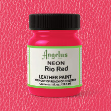 Angelus Akrilik Deri Boyası 29.5 ml Neon Rio Red 725-120 - Angelus (1)