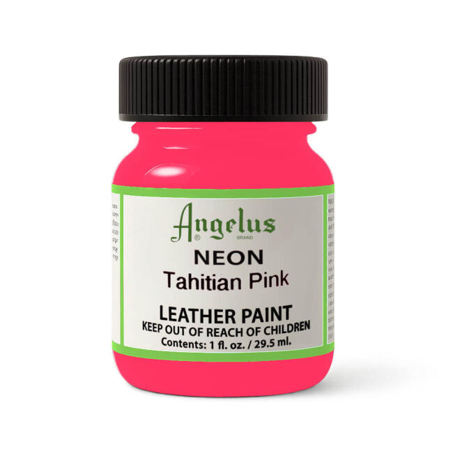 Angelus Akrilik Deri Boyası 29.5 ml Neon Tahitian Pink 725-121 - 1