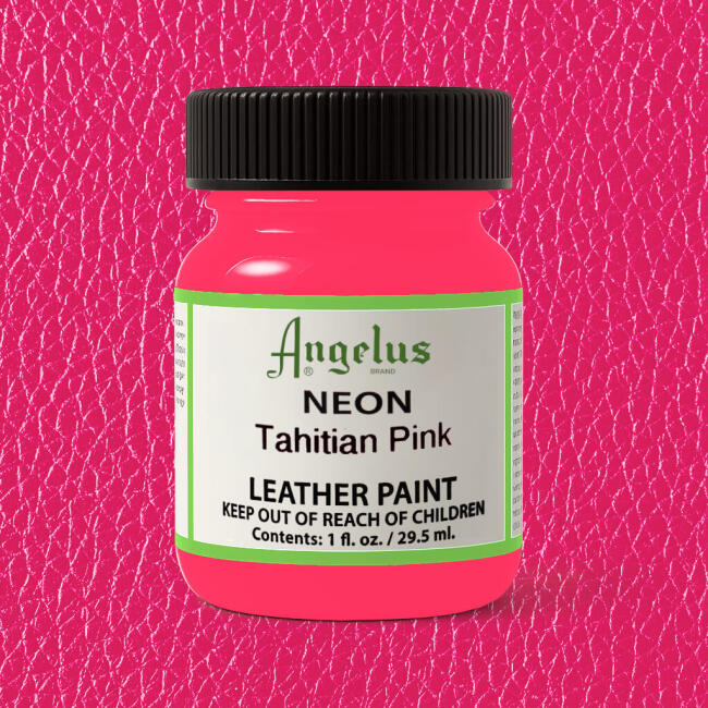 Angelus Akrilik Deri Boyası 29.5 ml Neon Tahitian Pink 725-121 - 2