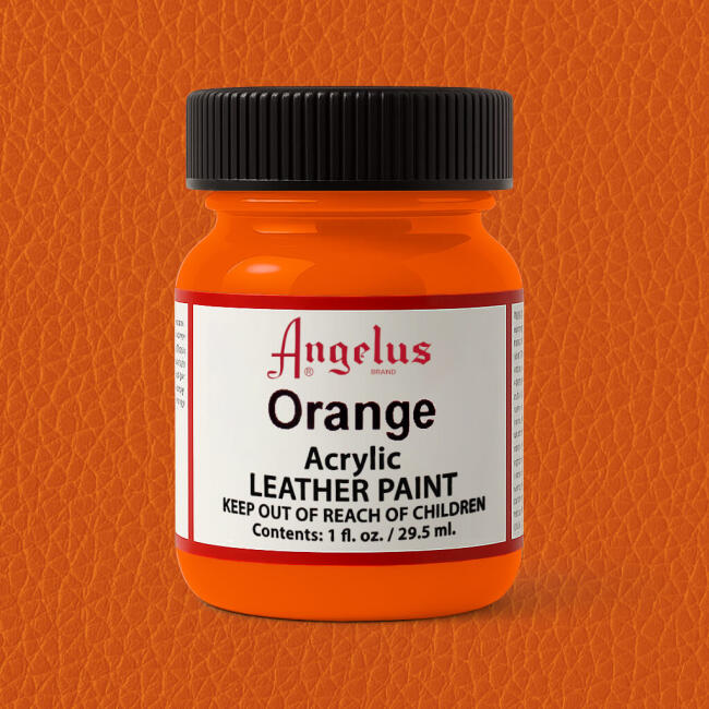 Angelus Akrilik Deri Boyası 29.5 ml Orange 720-024 - 2