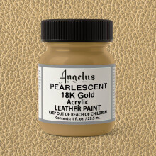 Angelus Akrilik Deri Boyası 29.5 ml Pearlescent 18K Gold 733-455 - Angelus (1)
