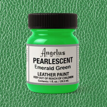 Angelus Akrilik Deri Boyası 29.5 ml Pearlescent Emerald Green 733-457 - Angelus (1)