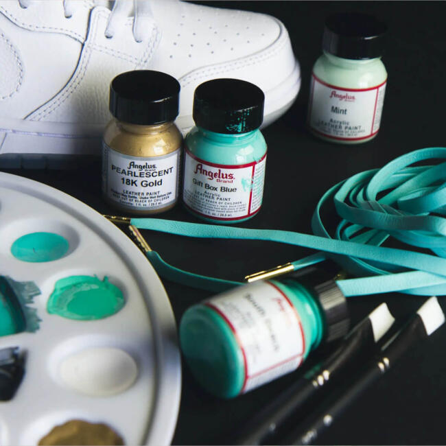 Angelus Akrilik Deri Boyası 29.5 ml Pearlescent Emerald Green 733-457 - 5