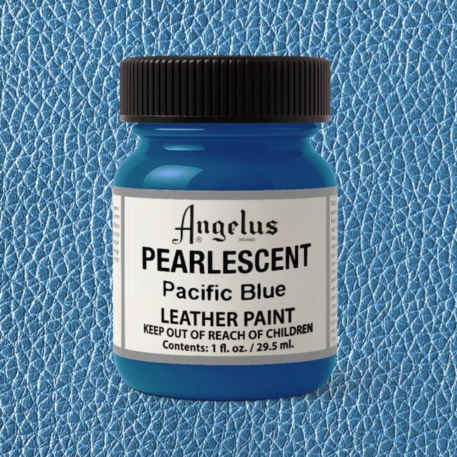 Angelus Akrilik Deri Boyası 29.5 ml Pearlescent Pasific Blue 733-452 - 2