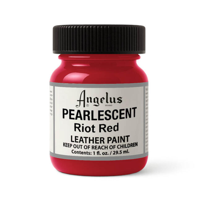 Angelus Akrilik Deri Boyası 29.5 ml Pearlescent Riot Red 733-451 - 1