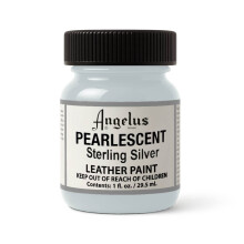 Angelus Akrilik Deri Boyası 29.5 ml Pearlescent Sterling Silver 733-454 - Angelus