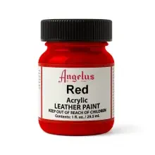 Angelus Akrilik Deri Boyası 29.5 ml Red 720-064 - 1