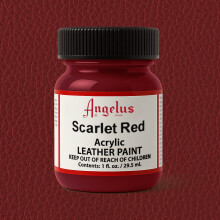 Angelus Akrilik Deri Boyası 29.5 ml Scarlet Red 720-190 - Angelus (1)